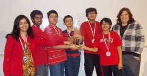 Pictured: Vidya Iyer (Coach)