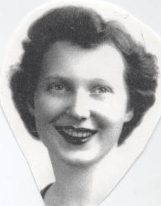 Gloria Morgan at age 16.