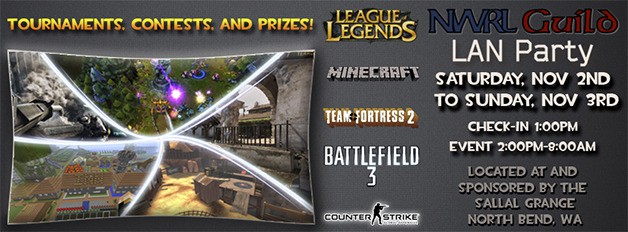 Valley's 'Nerds with Real Lives' holding all-night video game LAN party at Sallal Grange