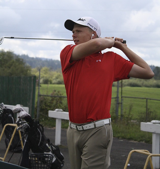 Junior Alex Nelson is one of the most experienced varsity golfers on the top of the 2014 roster for Mount Si.