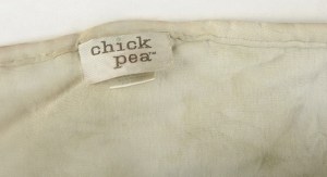 This burp cloth was found near the body of an infant