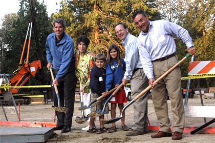 Officials break ground for the Northwest Railway Museum’s new exhibit building