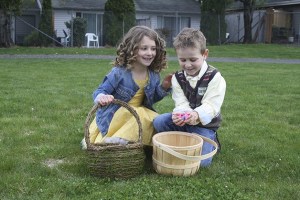Sister and brother Emily and Jack Lindsay of North Bend