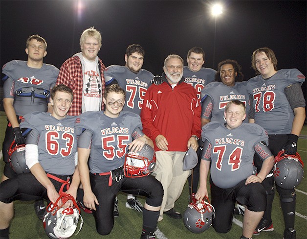 Mount Si linemen have been getting extra advice this season from Howard Mudd