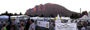 A 2010 panorama of the Festival at Mount Si at Si View Park