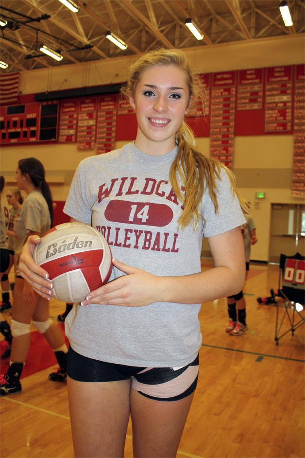 Mount Si junior Lindsay Carr has been delivering hits for the state-competitive Wildcat volleyball squad.