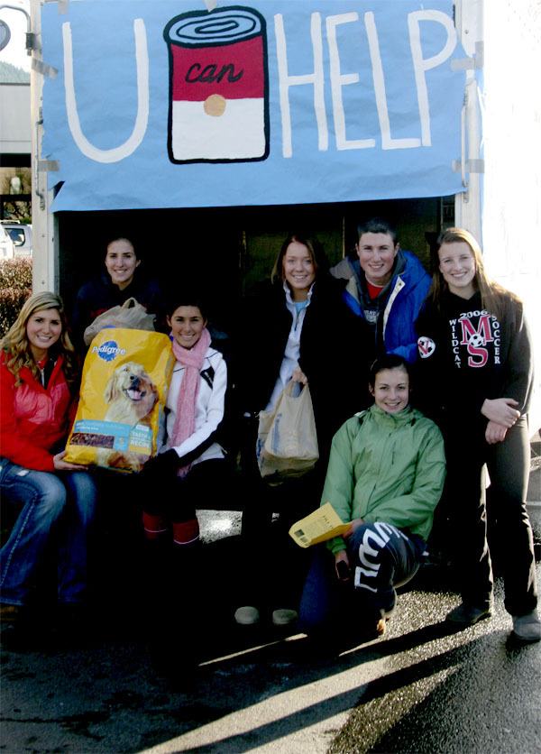 Mount Si ASB begins Foodball goods drive
