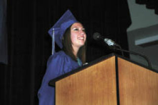 Gaby Barragon thanks her family