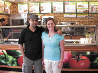 Nishaant Issar and Jennifer Kaslow