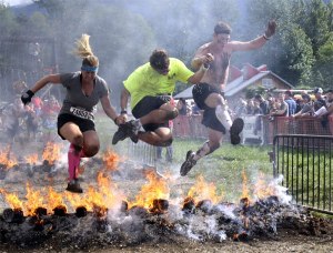 Slideshow | Thousands go wild, get dirty at North Bend's first Warrior Dash