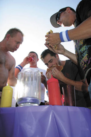 “Gorging” Glen Kristiansen