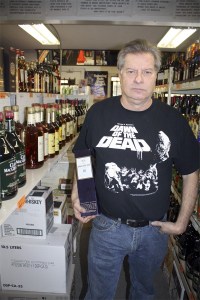 Operator Tom Bergstrom walks down his short