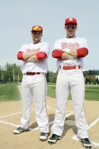 Brothers Robb and Trevor Lane bring family ties to the Mount Si diamond this spring. After competing against each other in club teams