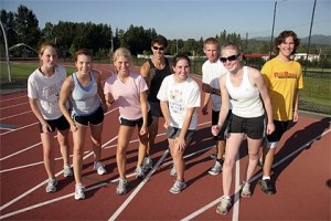 Upperclassmen on the fall 2009 Wildcat cross country squad include