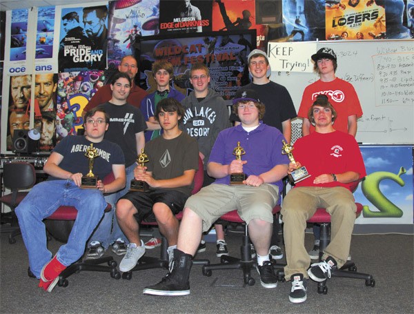 Displaying some of their latest trophies