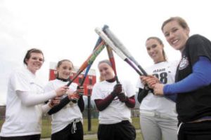 Seniors Megan Stone and Alex Johnson