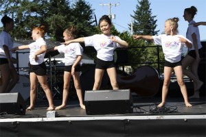 IGNITE dancers show moves at the 2011 block party. The North Bend dance studio's competitive teams return to the celebration this weekend