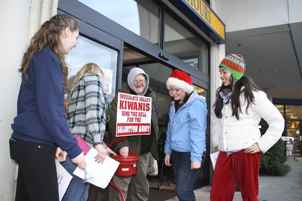 Setting up for a bell-ringing shift