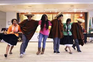 Students from Chaclacayo