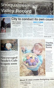 2001 was a year of change for the Record