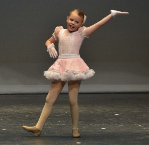 Cascade Dance Academy’s Ashley Waller performs her solo