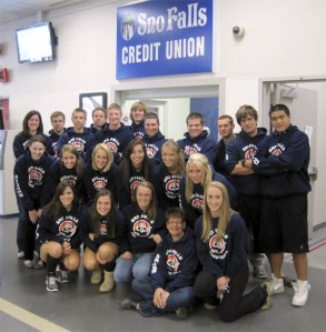 Mount Si accounting students run the Sno Falls Credit Union’s Wildcat Branch. The student credit union is open for its ninth year this fall.