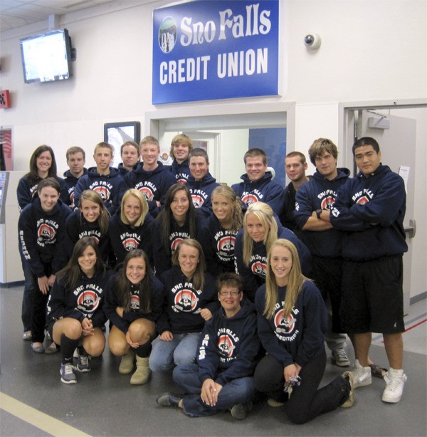 Mount Si accounting students run the Sno Falls Credit Union’s Wildcat Branch. The student credit union is open for its ninth year this fall.