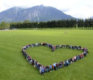 Mary Miller’s heart photo from 2012. This year