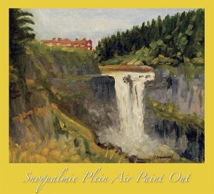 The 2013 Paint Out winner is featured on this year's event poster.