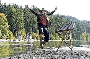 Orcas Island musician Carolyn Cruso performs at Sigillo Cellars Friday evening.