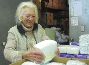 Dozens of Mount Si Helping Hand Food Bank volunteers