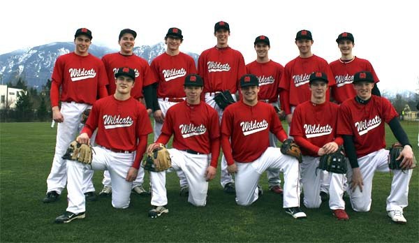 The senior-loaded Wildcats varsity baseball team includes
