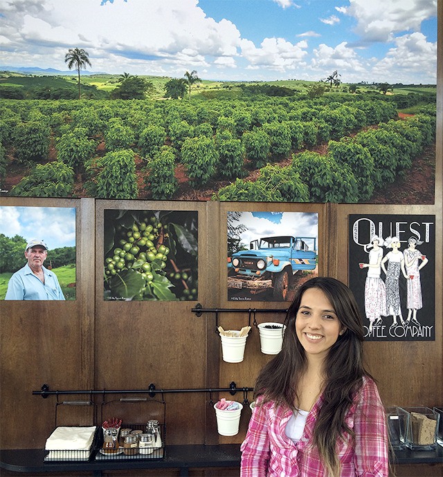 Juliana Magrinelli visits Sno Valley Coffee Co.