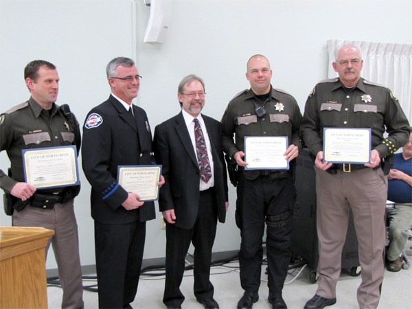 Deputies, firefighters honored for lifesaving role in Mount Si Court apartment fire