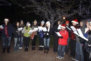 Youth choirs sing during the Snoqualmie fest