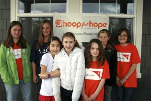 Youngsters ready to help at Saturday’s Hoops of Hope fundraiser are