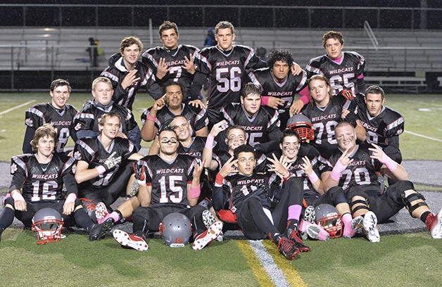 Mount Si football team's senior contingent