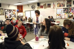 Using a game to help students review for a test