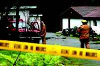 Explosives found under apartments