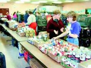 Food banks serve those in need for holidays