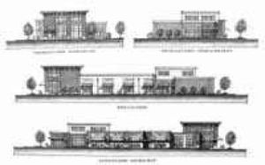 Retail center gains first business