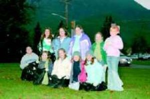 Girl Scout clean sweep