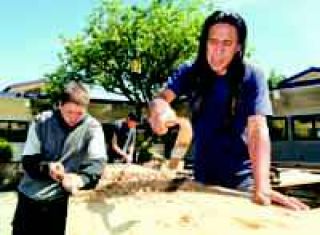 Carving out their culture