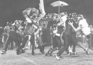 Red Wolves wear mud mask to homecoming dance