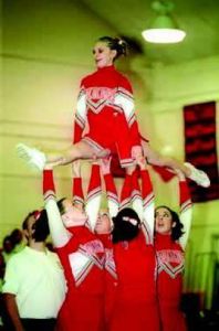 Cheer squad grabs third place