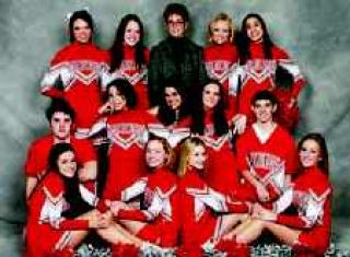 Cheer squad takes fourth