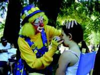 Clowning around