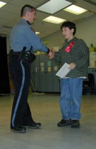 Students learn to DARE to resist drugs
