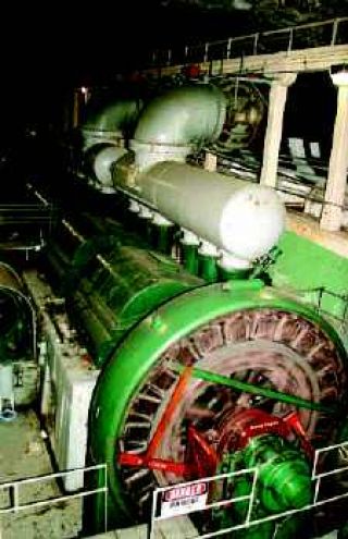 Falls plant powers up