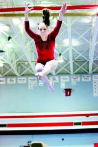 Gymnasts take on state champs